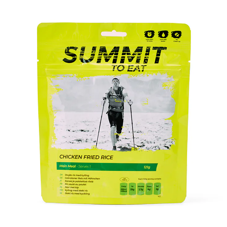 Smažená rýže s kuřecím masem